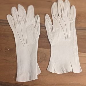 Retro leather gloves